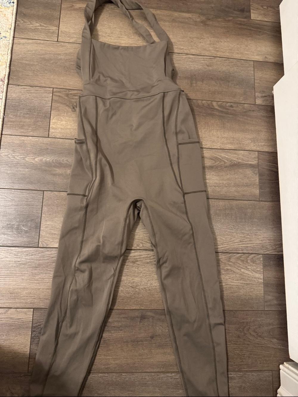 Women's Olive-Taupe small  Jumpsuit Free People workout